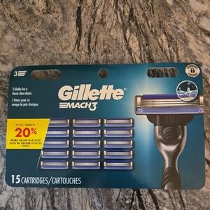 Gillette Mach3 Razor Blade Cartridges